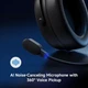 Наушники MCHOSE V9 PRO Black Беспроводная Игровая Гарнитура, Радиоканал/Bluetooth/3.5мм. Съемный Микрофон, RGB Подсветка, Объемный звук 7.1, Автономная работа 250 Часов - изображение 6