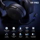 Наушники MCHOSE V9 PRO Black Беспроводная Игровая Гарнитура, Радиоканал/Bluetooth/3.5мм. Съемный Микрофон, RGB Подсветка, Объемный звук 7.1, Автономная работа 250 Часов - изображение 8