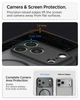 Чехол Spigen Ultra Hybrid MagFit для iPhone 17 Pro/18 Pro Frost Black (ACS12160) - изображение 8