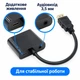 Адаптер однонаправленный вход HDMI на выход VGA 20 см Stone переходник (ST-SC051) - изображение 5
