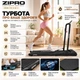 Складана електрична бігова доріжка Zipro Newlite Walking Pad 2-в-1, домашній компактний кардіотренажер для бігу та ходьби (12 км/год, 110 кг) - изображение 7