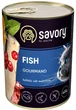 Mokra karma dla kotów Savory z rybą 400 g (30655) (4820232630655) - obraz 1