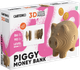 Puzzle 3D Cartonic Świnka skarbonka 86 elementów (4820191134638) - obraz 1