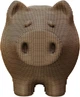 Puzzle 3D Cartonic Świnka skarbonka 86 elementów (4820191134638) - obraz 2