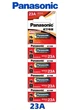 Батарейка літієва 1шт Panasonic 23A 12V LRV08 1B5C MN21, MS21 Alkaline Алкалінова - зображення 3