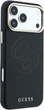 Etui na smartfon Guess Perforated 4G Gold Logo MagSafe do Apple iPhone 18 Pro / Apple iPhone 17 Pro Czarne (3666339652821) - obraz 4