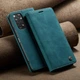Чехол-книжка CaseMe из нубука для Xiaomi Redmi Note 11/11s Бирюзовый - изображение 3