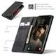 Чехол-книжка CaseMe из нубука для Samsung A33 Чёрный - изображение 4
