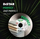 Коло алмазне відрізне Distar 1A1R 125x22.23H Perfect (4820245281387) - зображення 5