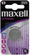 Bateria litowa (pastylkowa) Maxell CR2032 blister 1 szt. (4902580103040) - obraz 1
