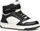 Високі демі кросівки Geox J Washiba, 36 євро, Black White - зображення 1
