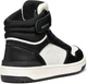 Високі демі кросівки Geox J Washiba, 36 євро, Black White - зображення 3
