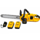 Акумуляторна ланцюгова пилка DeWalt 48 В 6 А·год безщіткова електропила з шиною 40 см 2 акумуляторами швидкістю ланцюга 24 м/с безключовим натягуванням автоматичним змащуванням - зображення 9
