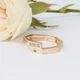 Кольцо из медицинского золота 18К белые фианиты Норідж – Xuping, 6 мм, арт. 60252 - изображение 1