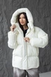 Зимова куртка Mila Nova К-404 48 білий - зображення 2