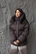 Зимова куртка Mila Nova К-404 48 шоколад - зображення 3