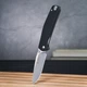 Нож складной туристический Ganzo G6804 (8.9 см) 8CR14 / G10 черный - изображение 8