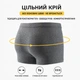 Мужские хлопковые трусы-боксеры, темно-серые - 3314 3XL 3318 - изображение 5