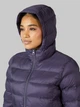 Куртка демісезонна коротка з капюшоном жіноча 32 Degrees Women's Lightweight Packable Hooded Jacket L0A54(Graystone) M Гранітно-сіра (198384153136) - зображення 4