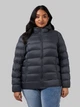 Куртка демисезонная короткая с капюшоном женская 32 Degrees Women's Lightweight Packable Hooded Jacket L0A54(Dark Shadow) 2XL Темно-серая (198384153044) - изображение 7
