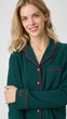 Піжама жіноча ellen elegant green lpk 5580/24/01 S зелений - изображение 7