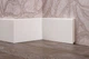 Плинтус МДФ 100×12×2500 Белый (ПФ-10) - изображение 3