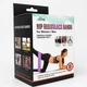 Спортивный набор тканевых фитнес-резинок 3 штуки Hip Resistance Bands с чехлом в комплекте, текстильные разноцветные ленточные эспандеры для фитнеса и растяжки - изображение 9