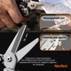 Мультитул NexTool Flagship Captain NE20214 19 в 1 складной EDC мультитул с фиксатором Liner Lock ножом пилой ножницами плоскогубцами напильником многофункциональный карманный инструмент для авто туризма кемпинга - изображение 12