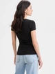 Футболка хлопковая женская Guess 275548336 XL Черная (1162709564) - изображение 2