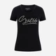 Футболка хлопковая женская Guess 275548336 XL Черная (1162709564) - изображение 4