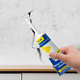 Шпаклівка для ремонту стін Bozebi Metope Repair Cream, зі шпателем та насадкою дозатором, Біла, 100 г - зображення 1