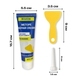 Шпаклівка для ремонту стін Bozebi Metope Repair Cream, зі шпателем та насадкою дозатором, Біла, 100 г - зображення 6