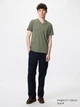 Футболка хлопковая женская Uniqlo 380819775 M Зеленая (1162748304) - изображение 4