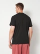 Футболка хлопковая длинная мужская Armani Exchange 11802 S Черная (smt2000000049472) - изображение 2