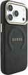 Чохол для смартфона Guess Saffiano Peony & Ring MagSafe для Apple iPhone 18 Pro / Apple iPhone 17 Pro Black (3666339654504) - зображення 4