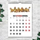 Календарь 2027 настенный перекидной КОТЫ БОЛЬШИЕ ЦИФРЫ 13 листов ENTERSTORE 42х29.7 см (ART 270135) - изображение 10