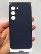 Чехол силиконовый противоударный Samsung Silicone Case для Samsung Galaxy S23 (S911) Navy - изображение 6