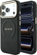 Чохол для смартфона Guess Saffiano Peony & Ring MagSafe для Apple iPhone 18 Pro Max / Apple iPhone 17 Pro Max Black (3666339654511) - зображення 1