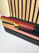 Випрямляч для волосся з кейсом фен випрямляч 2в1 Airstrait Carry Velvet Red вирівнювач стайлер для укладання волосся утюжок для вирівнювання волосся фен для волосся 2в1 кейс для зберігання - зображення 4