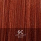 Професійна безаміачна крем-фарба для волосся CHI Ionic Permanent Shine 6C Light Copper Brown 85 г (633911865675) - зображення 2