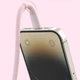 Дата-кабель Hoco X97 Crystal Type-C to Lightning 20W 1 м рожевий - зображення 3