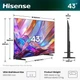 Телевизор Hisense 43E7S 43" QLED Ultra HD 4K (20018322) EU [178640] - изображение 3
