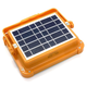 Портативна сонячна батарея Solar led light D8 жовтогаряча 12000 мА·год, USB, Type-C, прожектор 100 Вт - изображение 5