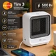 Тепловентилятор керамічний Equation 500 Вт білий з USB - изображение 1