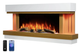 Электрокамин ArtiFlame Sogne AF52 2000 Вт до 30 м² с 3D-эффектом пламени Wi-Fi и пультом Настенный обогреватель с цифровым термостатом декоративными поленьями и камнями - изображение 4