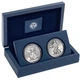Колекційний набір срібних монет - "American Eagle West Point Two-Coin Silver Set - Американський Орел Liberty" 2013 рік - изображение 1