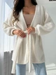 Кардиган AO711 Молочный Oversize S-L 5146260 - изображение 4