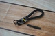 Шкіряний брелок Chevrolet чорний 110 мм, натуральна шкіра - изображение 2