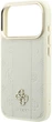 Etui na smartfon Guess Stripe Peony 4G Logo MagSafe do Apple iPhone 18 Pro Max / Apple iPhone 17 Pro Max Beige (3666339653194) - obraz 5