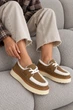 Лофери жіночі на хутрі гірчичного кольору Loretta розмір 36 (219025) - зображення 2